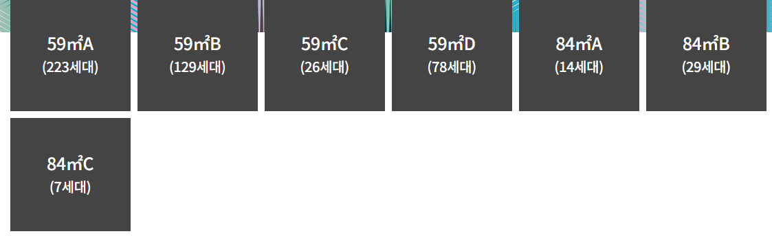 래미안 트리니원 분양세대