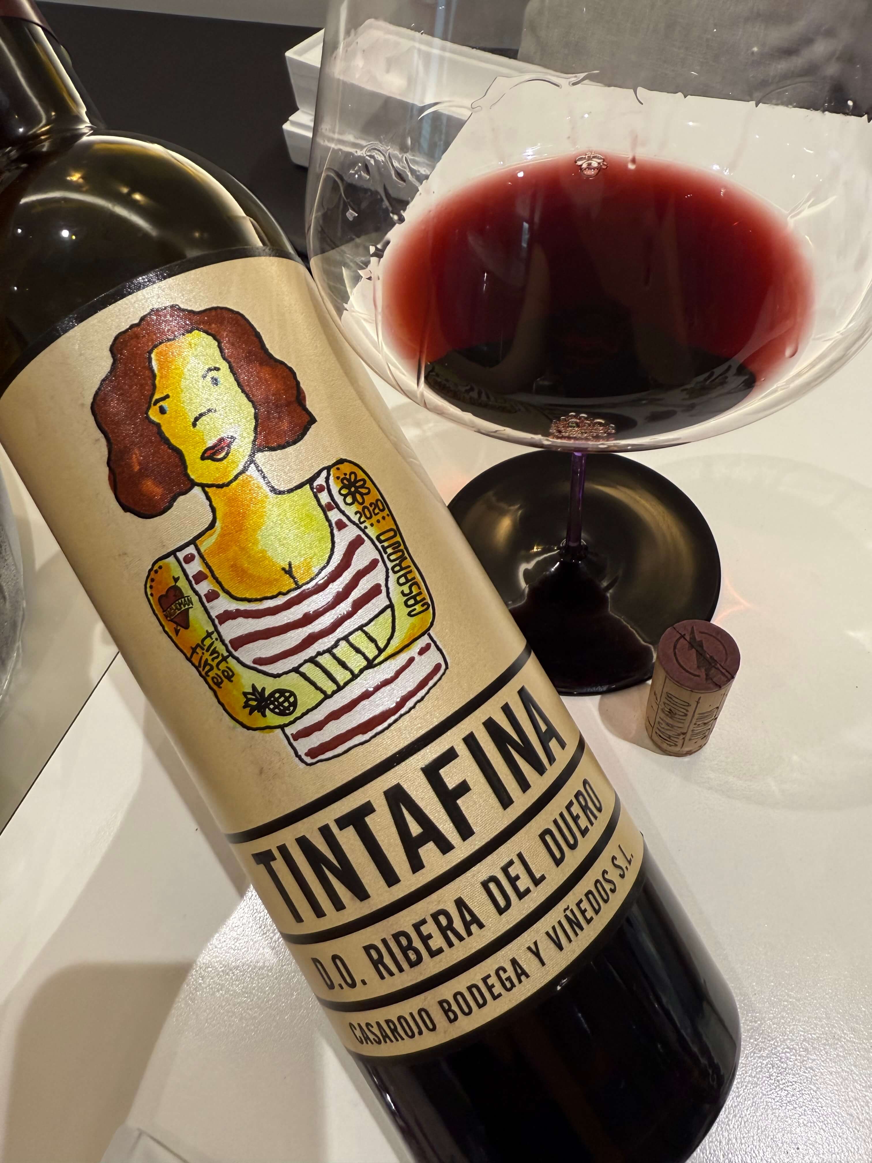 [Spain] Casa Rojo Tintafina Crianza 2020, D.O. Ribera del Duero｜카사 로호, 틴타피나 크리안자 2020, 리베라 델 두에로