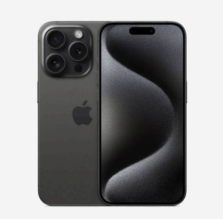 아이폰 15 프로 블랙 티타늄 색상 사진