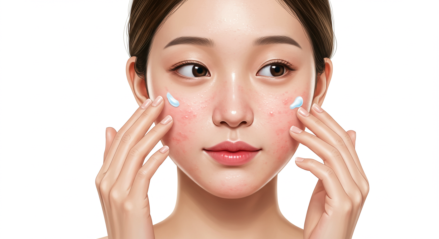 붉은여드름, 항염성분, 피부과치료