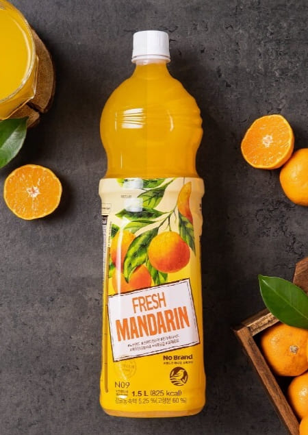 노브랜드-제주감귤주스