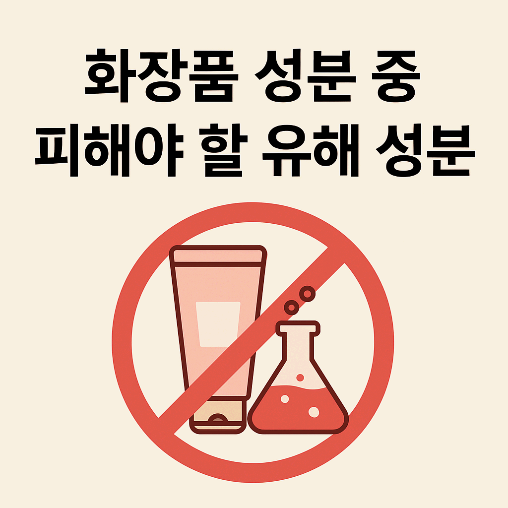 화장품 성분 중 피해야 할 유해 성분