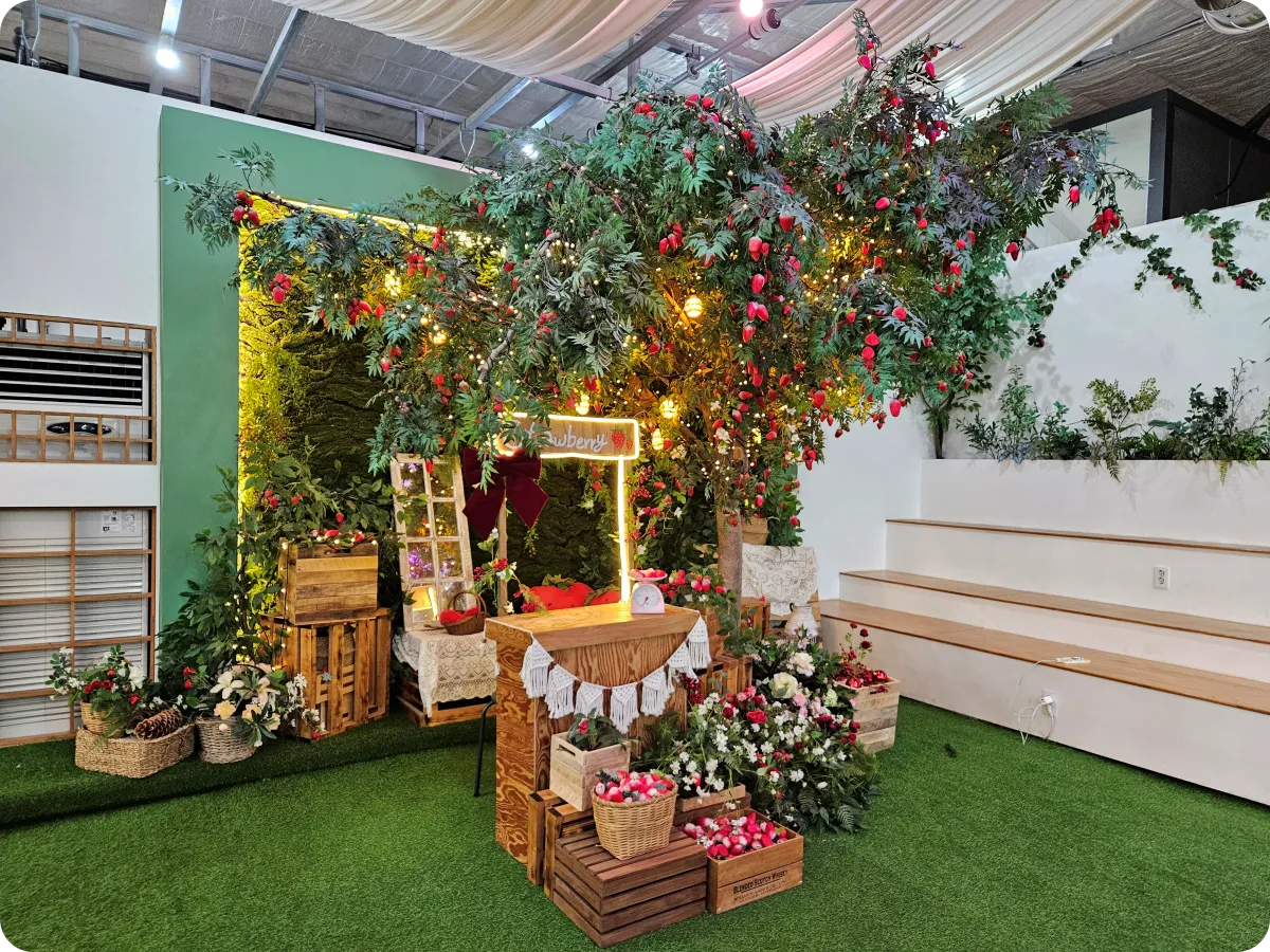 포천딸기힐링팜-스마트팜-딸기-조형물-포토-스팟