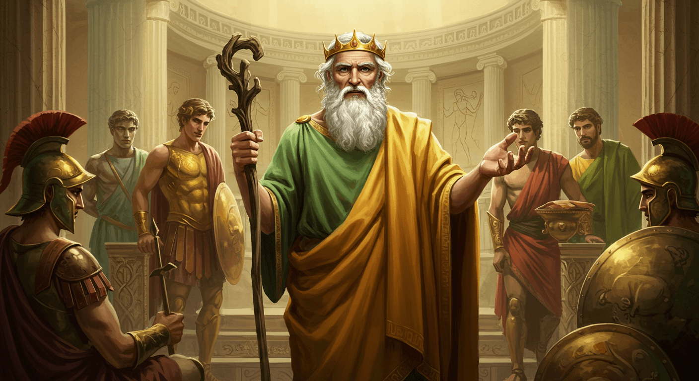 네스토르 캐릭터 해부 (신화배경, 상징성, 역할) 관련 사진