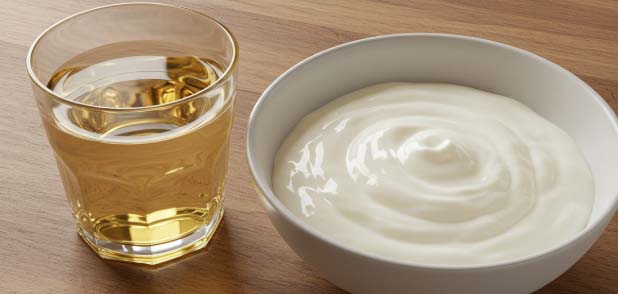 장 건강을 위한 식사 루틴 - 아침 공복에 따뜻한 물과 요구르트