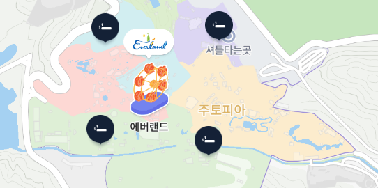 애버랜드 흡연실 위치 지도 사진