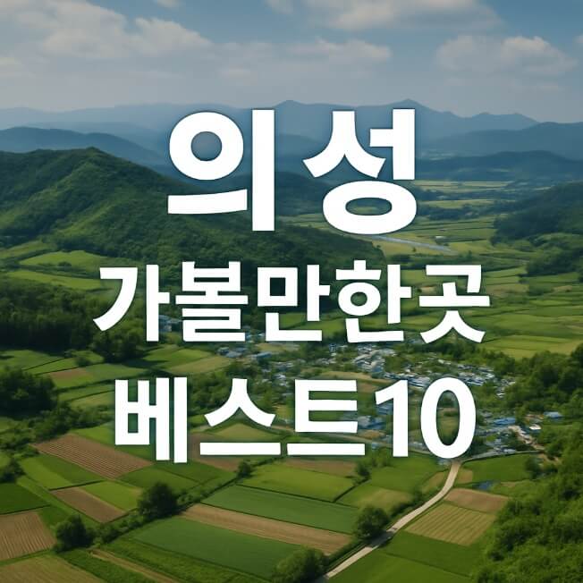 의성 가볼만한곳 베스트10