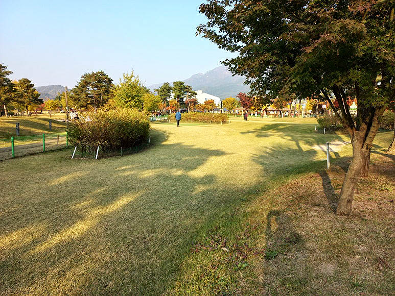원주시 행구수변공원 파크골프장 소개