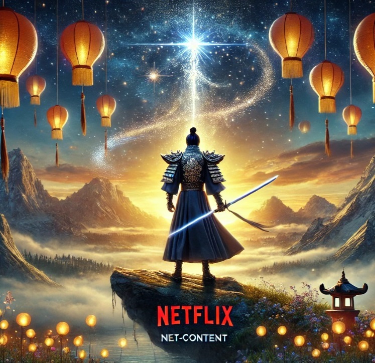 넷플릭스에서 인기있는 한국 드라마를 설명하는 사진