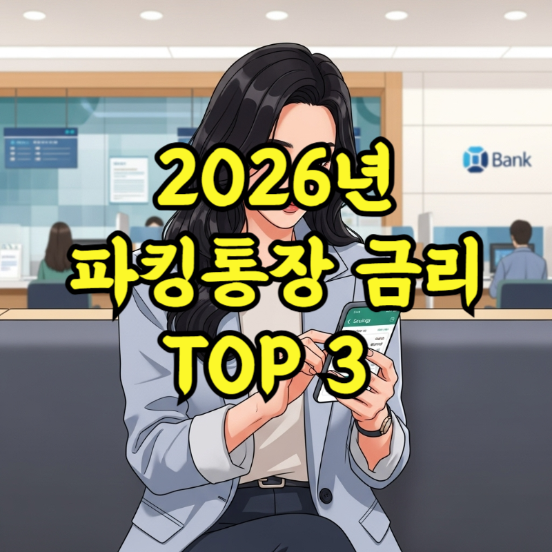 파킹통장 금리 비교, 2025년 12월 추천 top 3