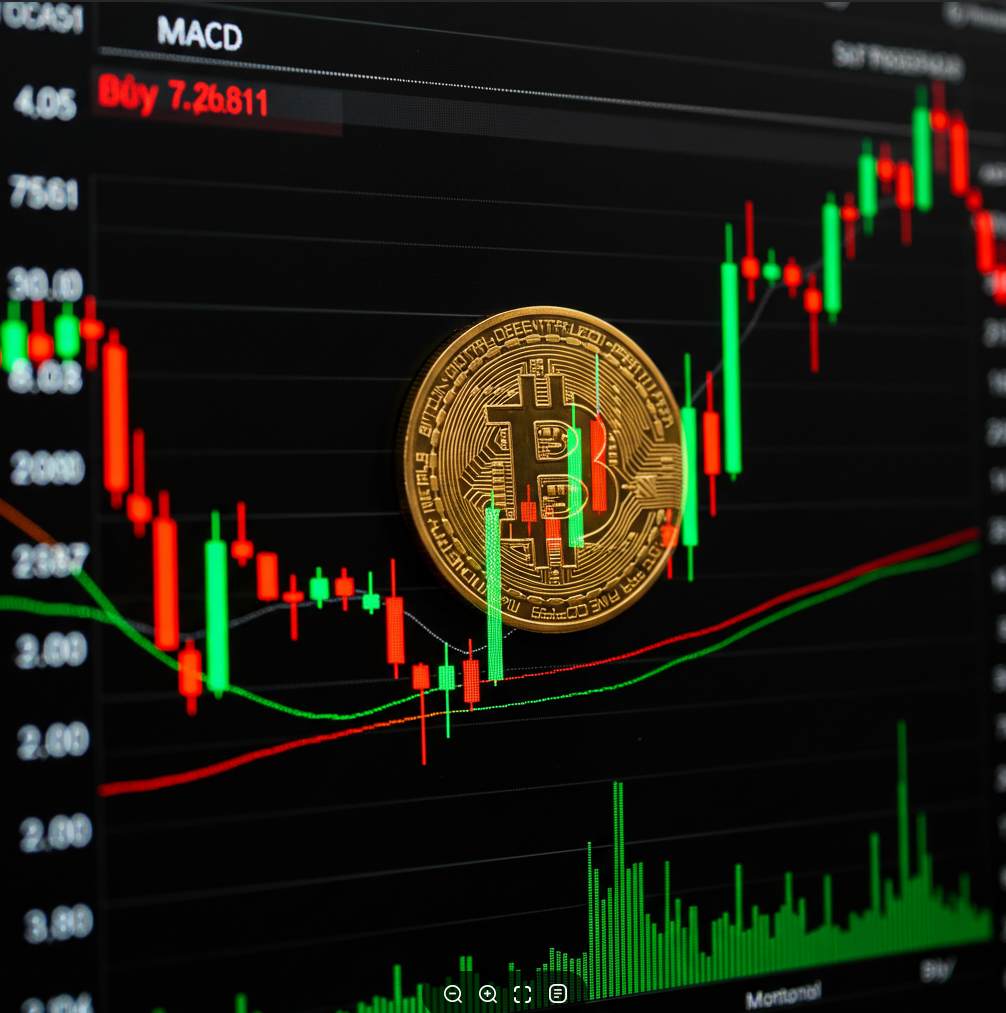 비트코인 진입시점 차트 예시