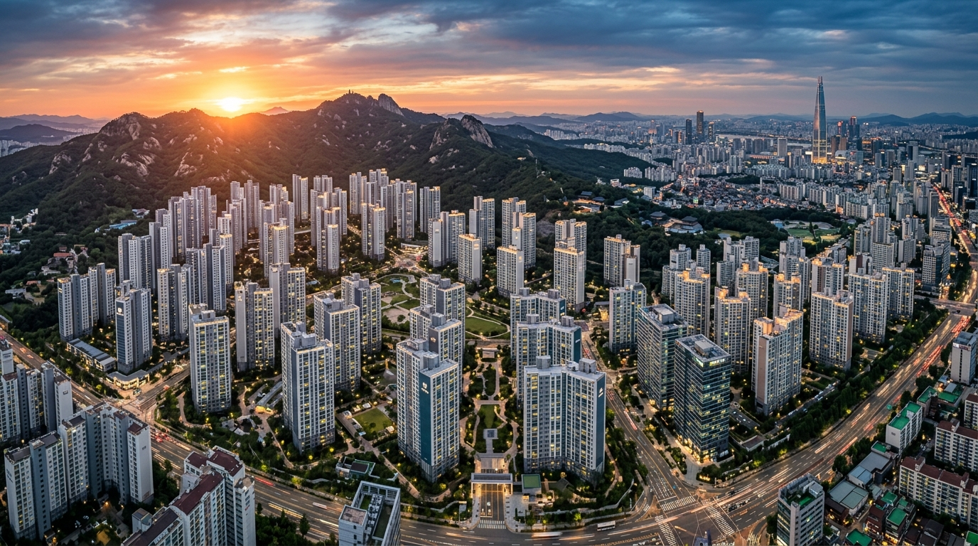 신림 뉴타운의 비상과 강남 배후 주거지의 탄생 (웅장한 미래 조감도)