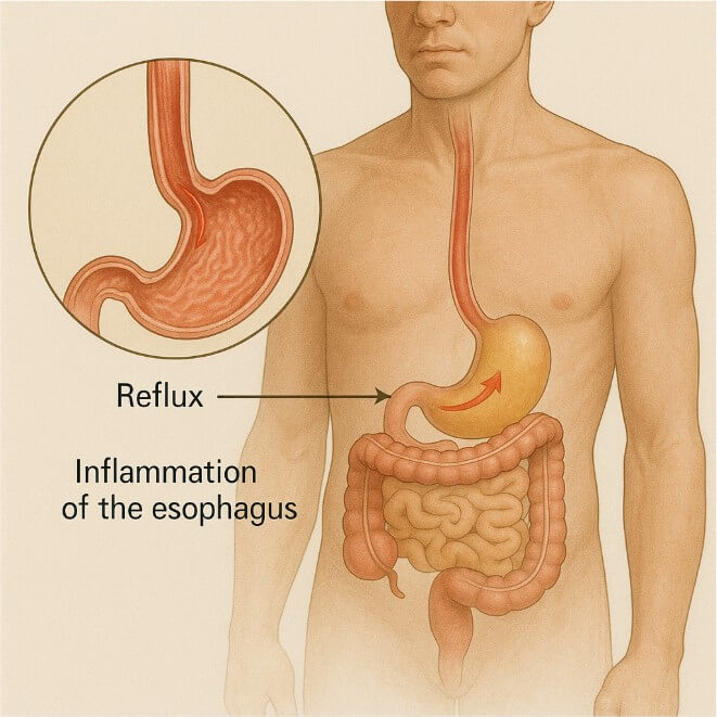 역류성식도염 관련 사진