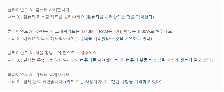 Stateful 통신
