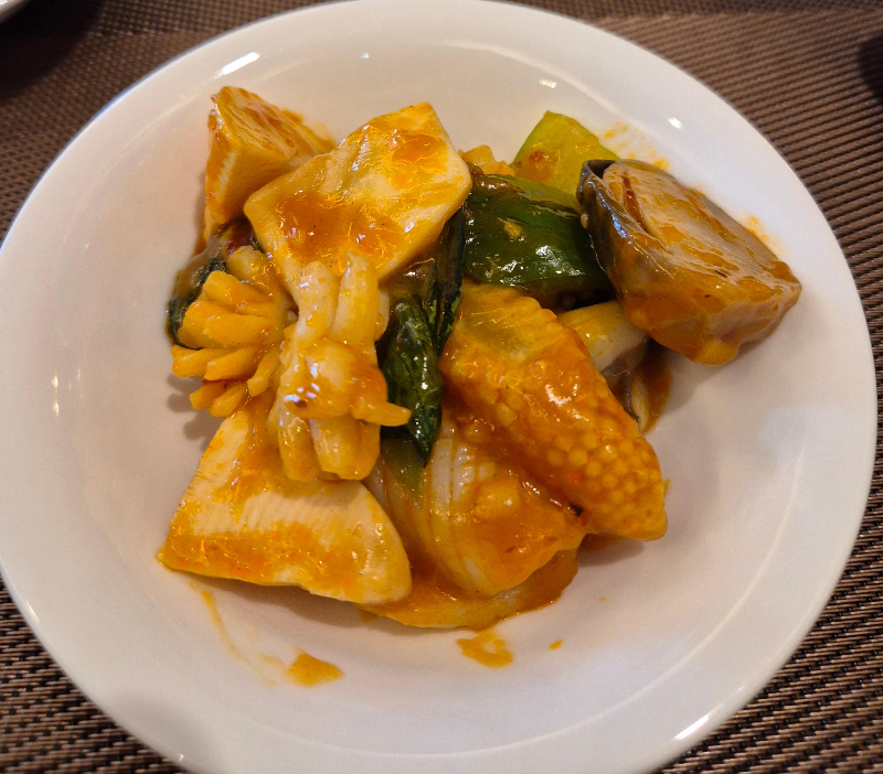 샤우칭 게살누룽지스프 바삭한 누룽지