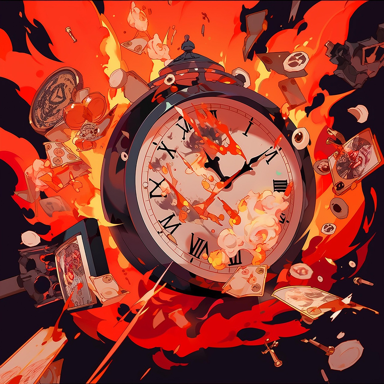 화재 일러스트