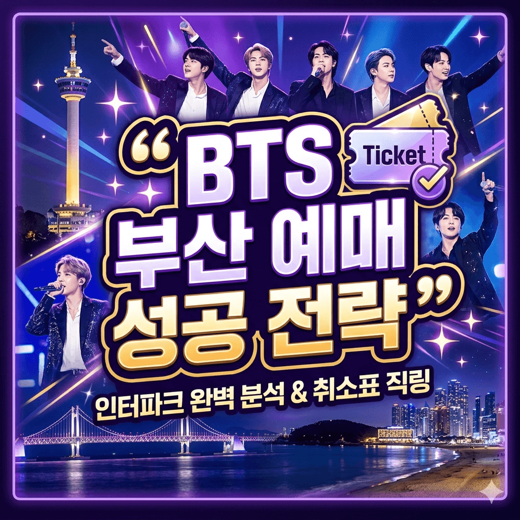 BTS 부산 예매
