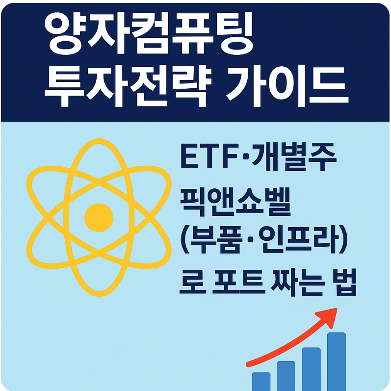 양자컴퓨팅 투자전략 가이드: ETF·개별주·픽앤쇼벨(부품·인프라)로 포트 짜는 법