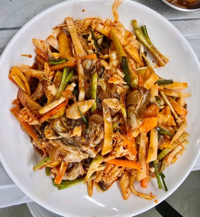 한국기행-천북굴단지-굴무침