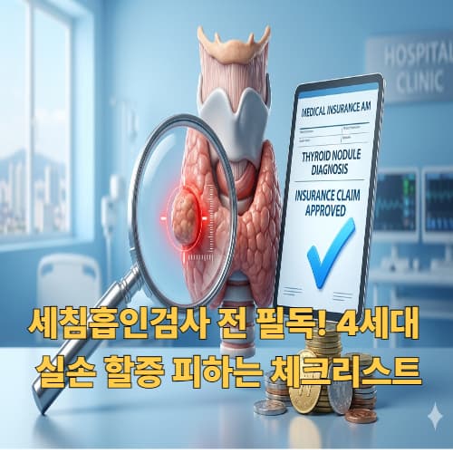 2026 최신 실손 지침: 갑상선 추적 관찰 검사비 보상 유의사항