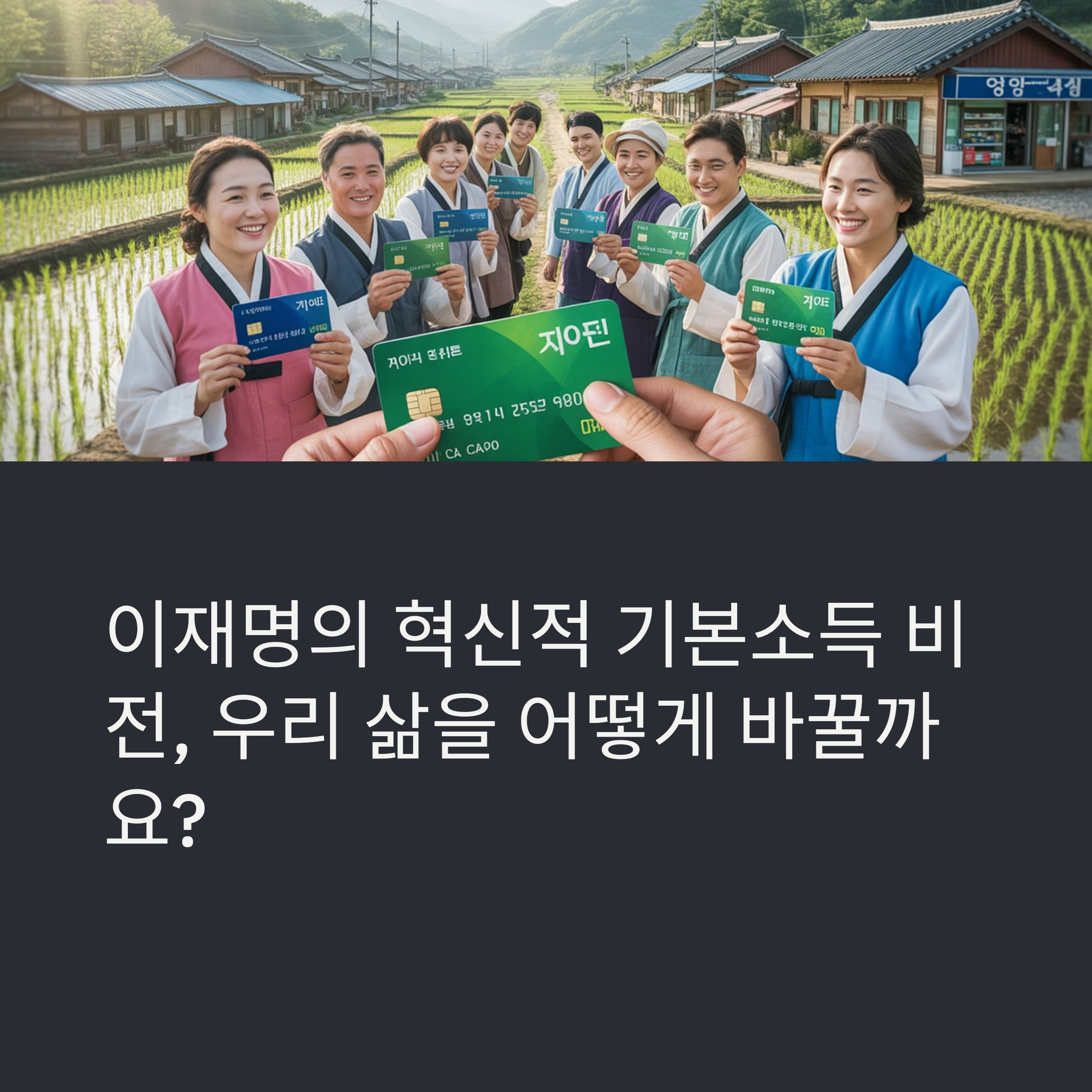 대선 승리 예상 이재명, 그가 약속한 변화와 국민에게 미칠 영향