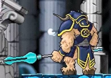 메이플랜드에 나오는 타우로마시스 캐릭터