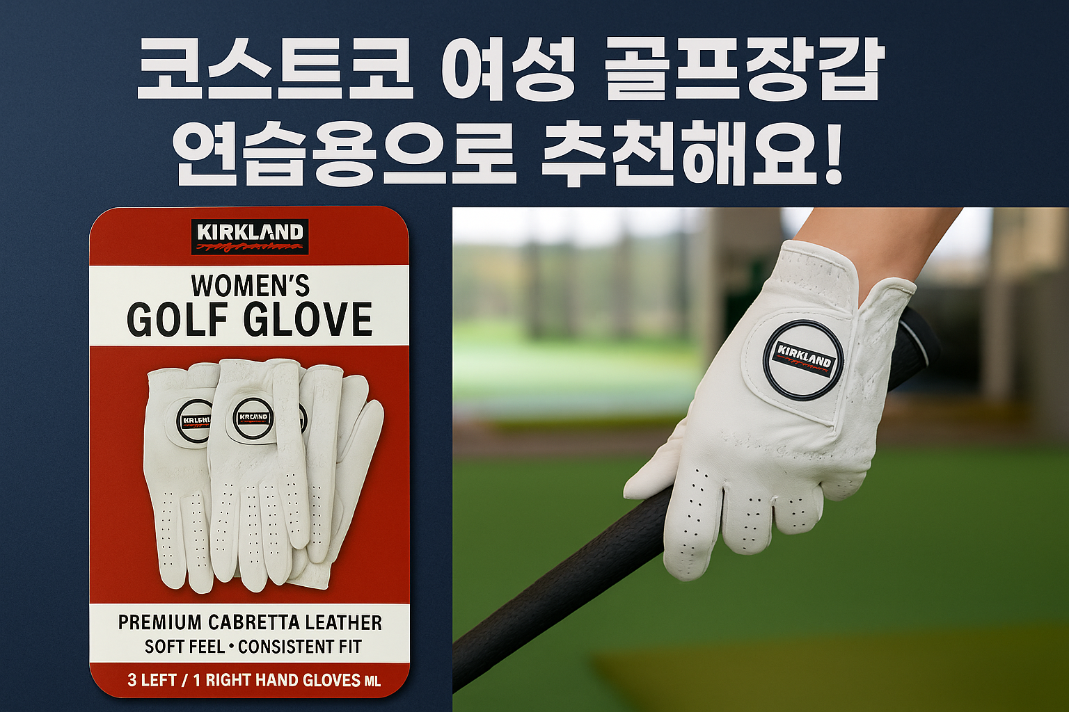 코스트코 여성골프장갑