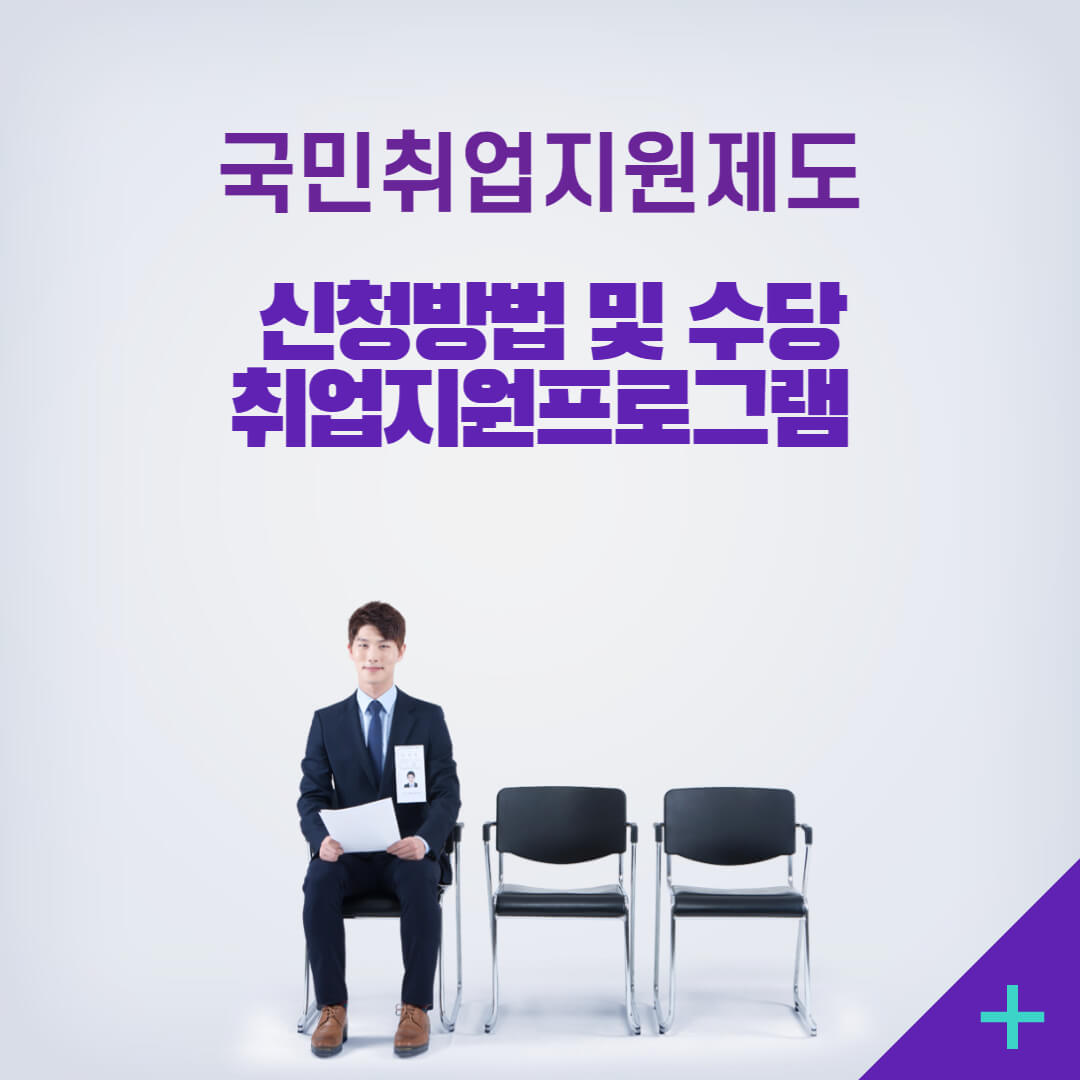 국민취업지원제도,신청및수당
