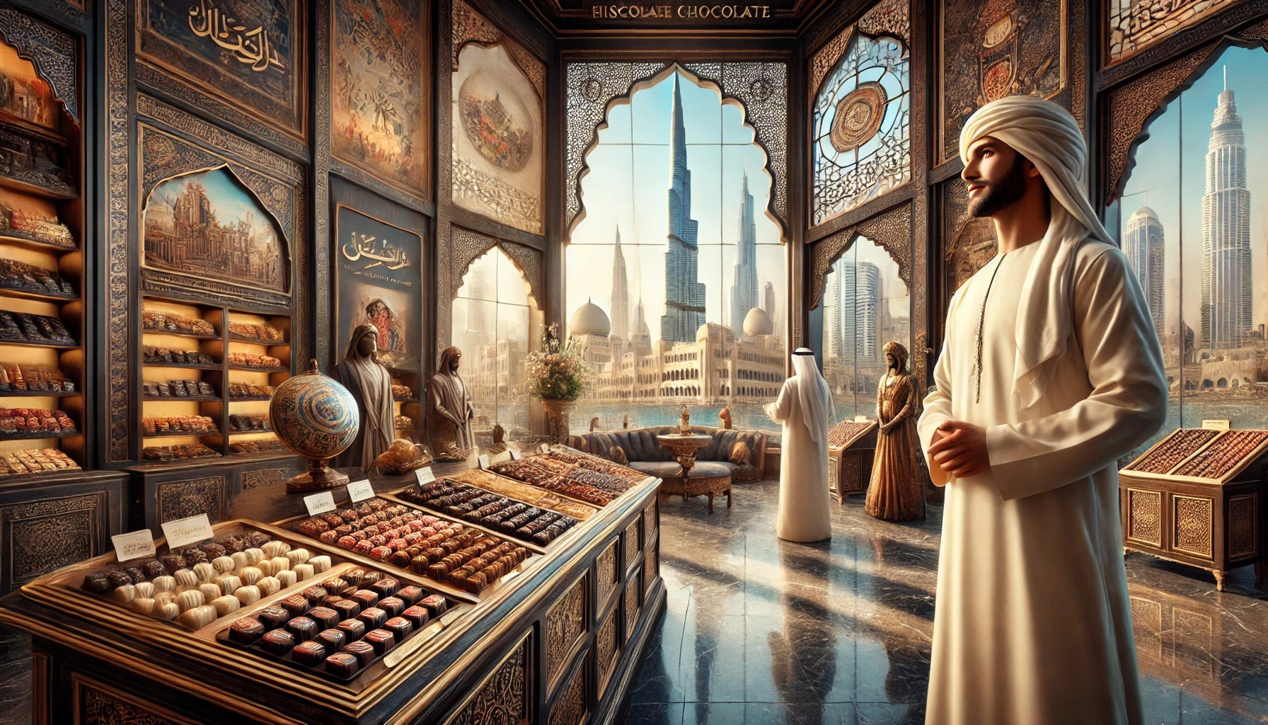 두바이에서 맛보는 최고의 초콜렛