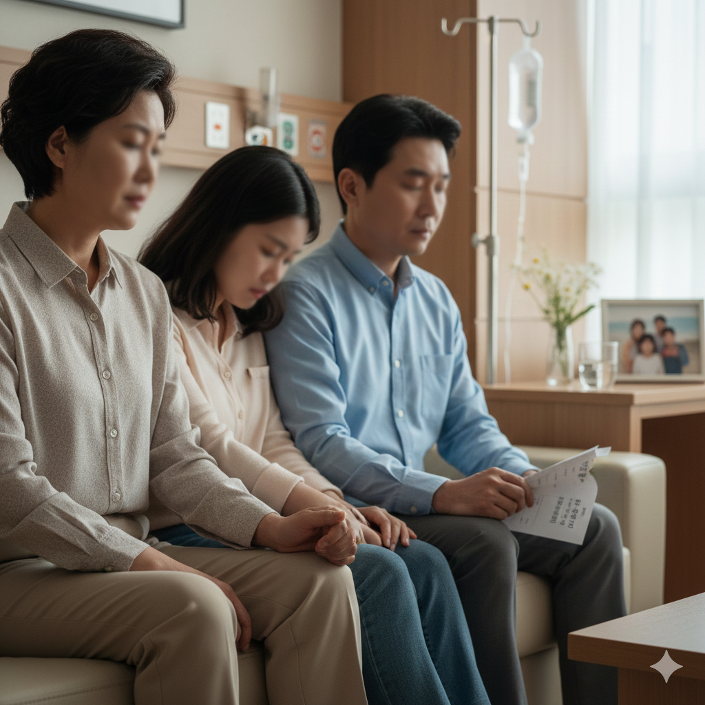 위암4기 복막전이 진단을 받은 보호자의 현실