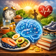 두뇌에 필요한 것들을 표현하는 이미지