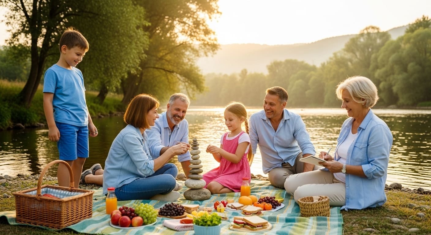 가족과 함께하는 힐링활동