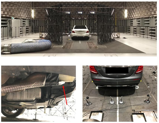 NOISE IN HEMI-ANECHOIC INDOOR TEST BENCHE, Noise 경로 분석, 팜테크 FAMTECH