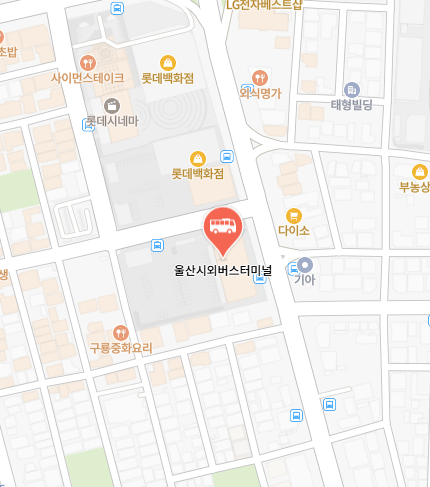 울산시외버스터미널 위치
