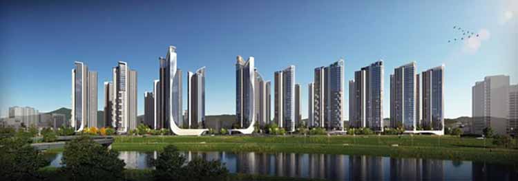 이문4구역 재개발 투시도