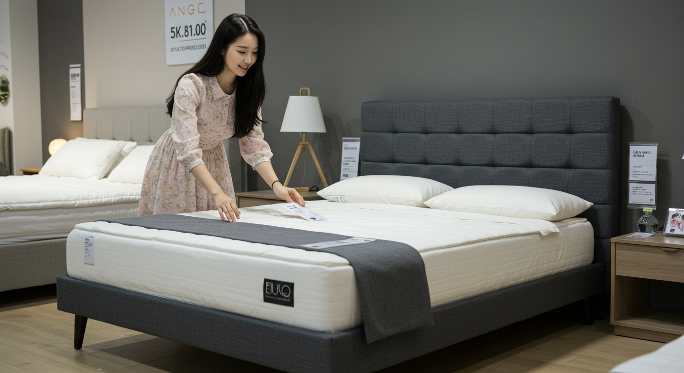 몽제 매트리스 구성 및 커버