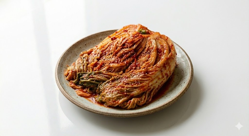 숙성될수록 깊은 맛을 내는 한국인의 소울푸드, 윤기가 자르르 흐르는 잘 익은 배추김치