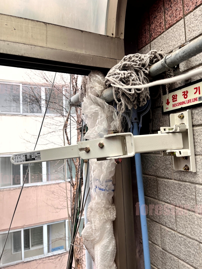 완강기 설치기준