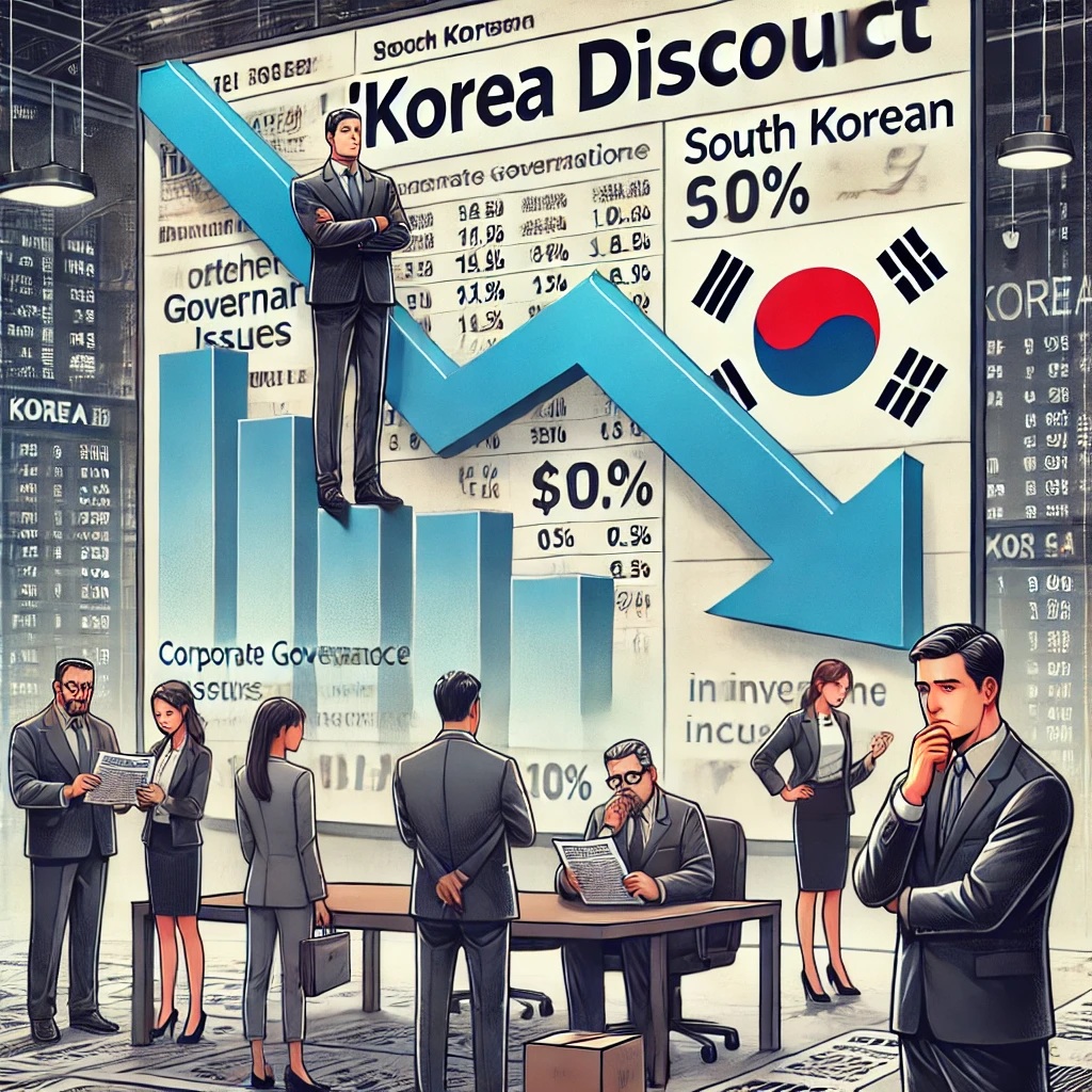 코리안 디스카운트 그래프화