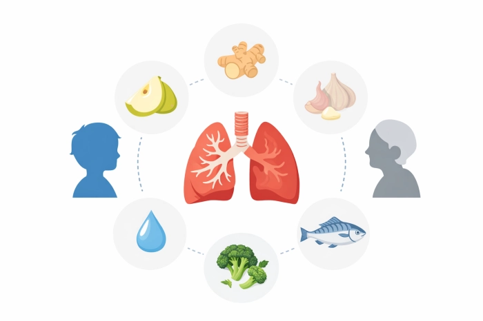 기관지에 좋은 음식
