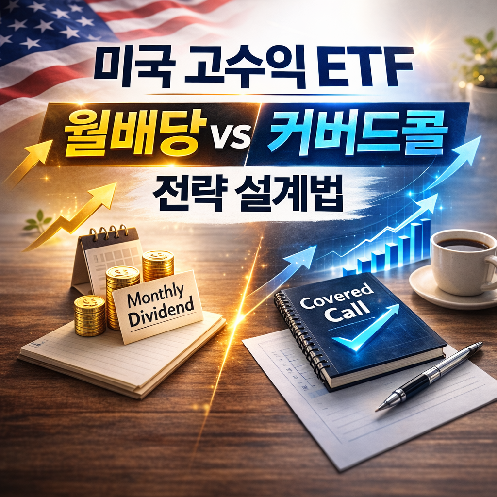 미국 고수익 ETF 포트폴리오 설계법｜월배당과 커버드콜 조합 전략 (2026)