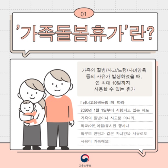 가족돌봄휴가란