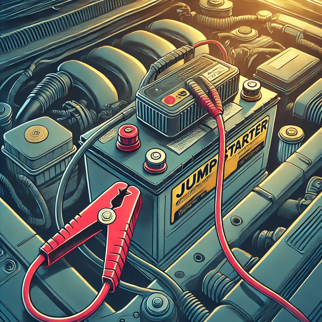 점프 스타터 사용하기