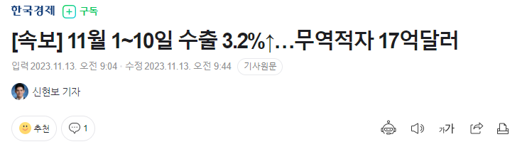 수출, 무역적자