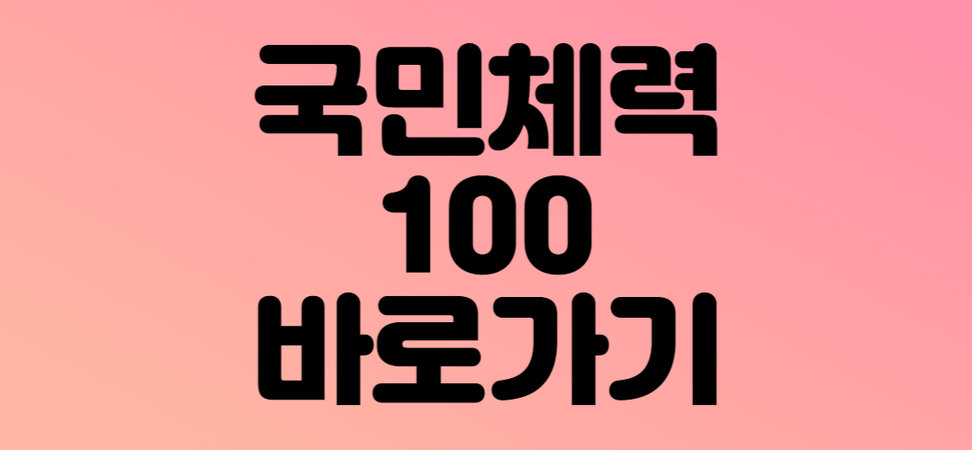 국민체력100