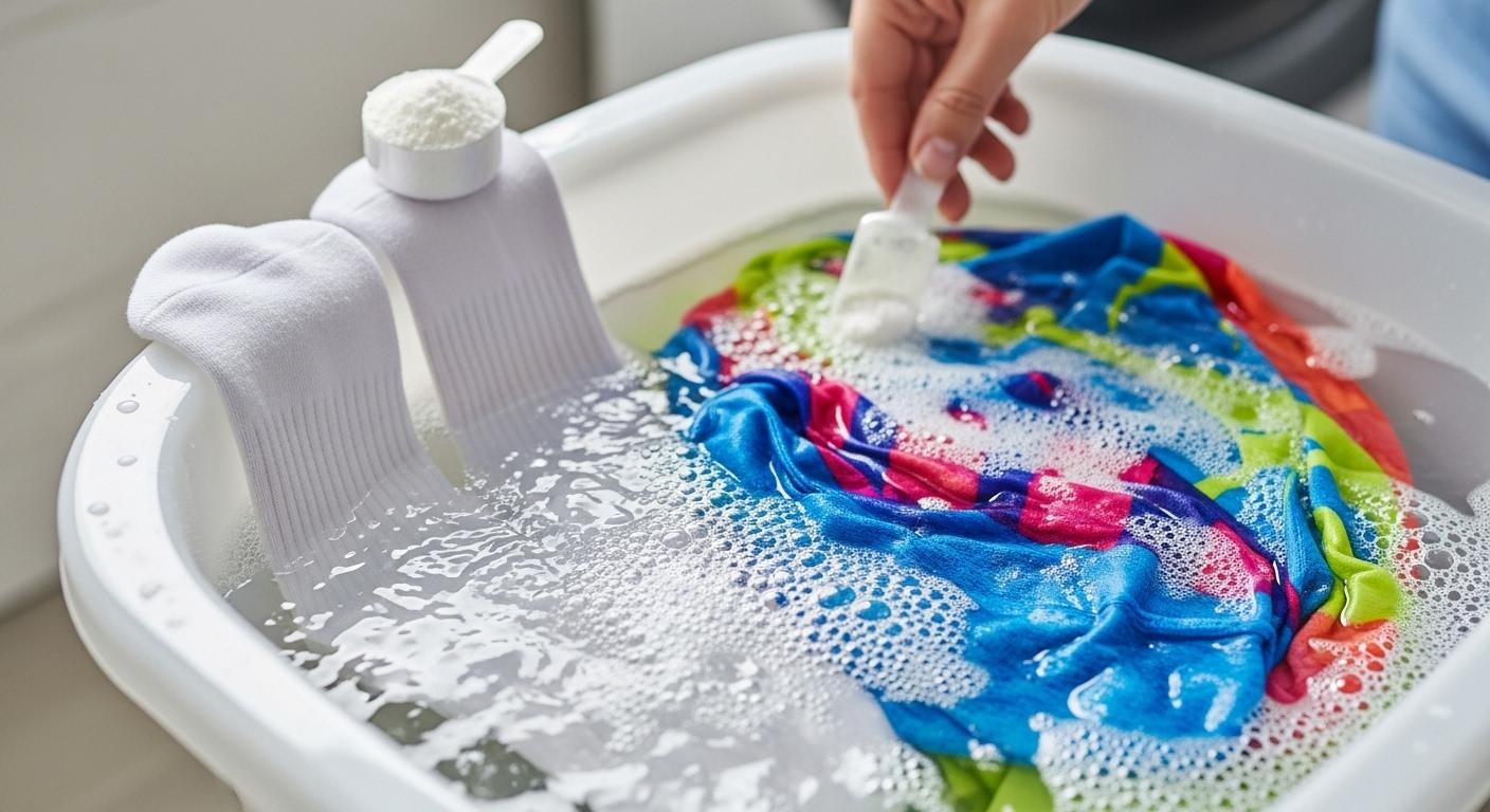 운동복 땀냄새 제거 과탄산소다