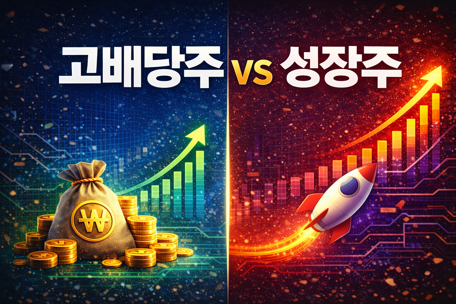 고배당주 vs 성장주, 무엇이 다를까?