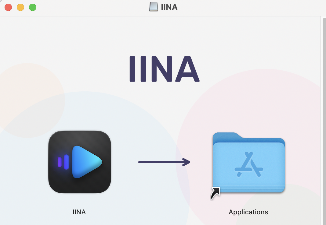 맥북 영상 플레이어 IINA