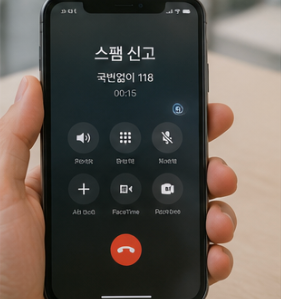 문자 수신 시 대처방법