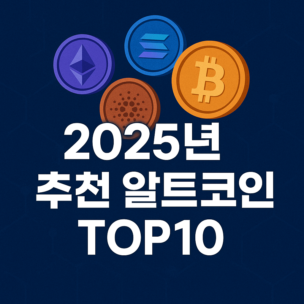 2025년 추천 알트코인 TOP10